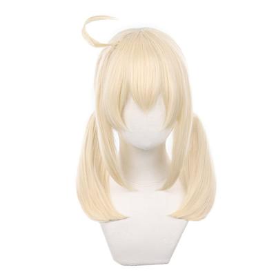 GhostNef Genshin Impact Clay Cosplay Wig, Heat-Resistant with Wig Net, Perfect for Cosplay, Events, Halloween, and Christmas Costumes