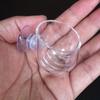 2Pcs Red Worm Feeder Aquarium Plant Pot, Plastic Fish Tank Plants Holder with Aquarium Planter
