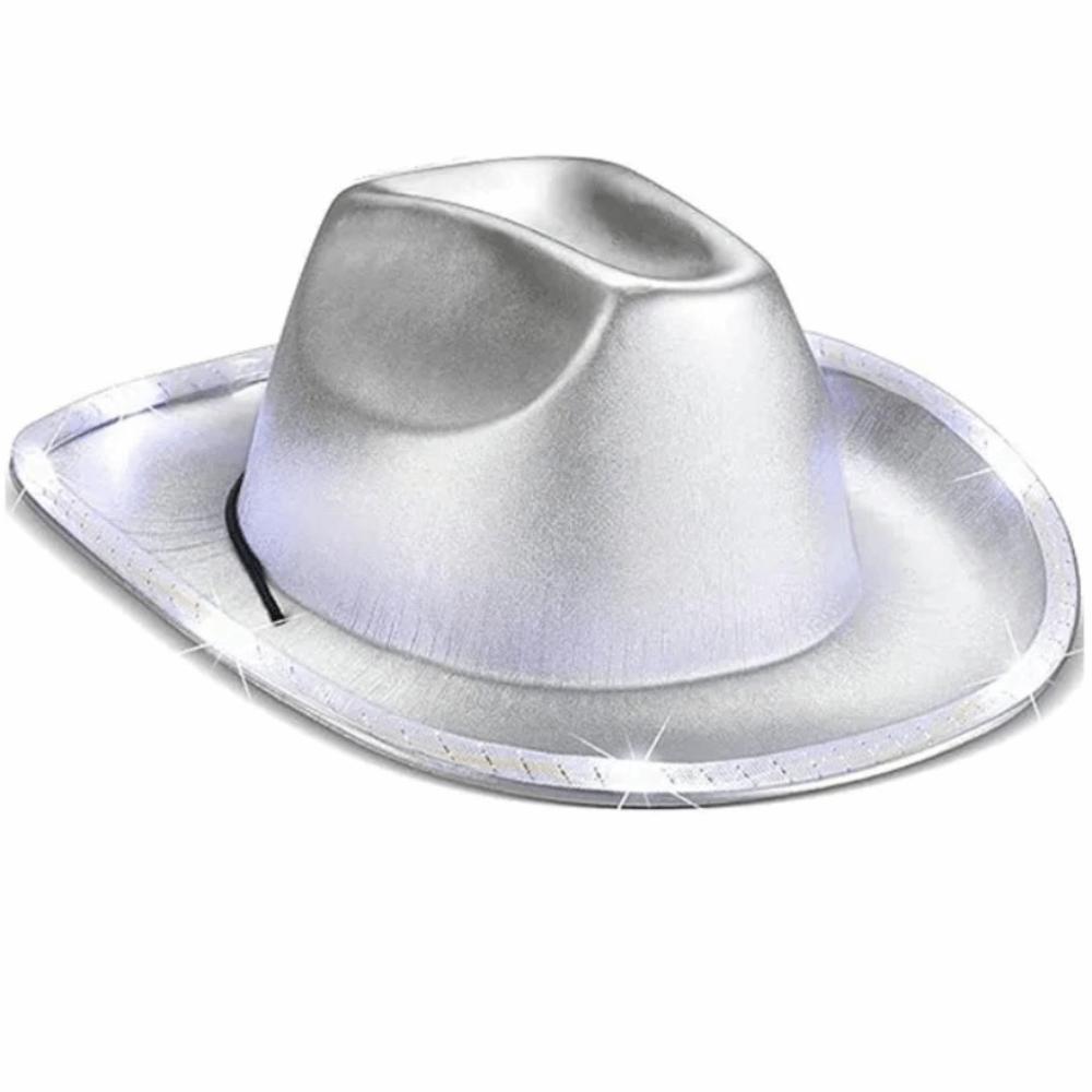 Composite Light Up Cowgirl Hat Comfortable Cowboy Hat Durable Space Cowgirl Hat  Outdoor