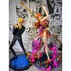 30cm Onigashima Battle Nami Figure Studio Wano Kuni Arc Collectible Statue Limited Edition One Piece Anime Gift LX by Poseable Articulated Scale