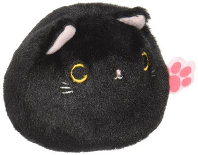 San-Ei Boeki Original Plush Toy Nekodango Black W7.5 X D6 X H7cm Animal