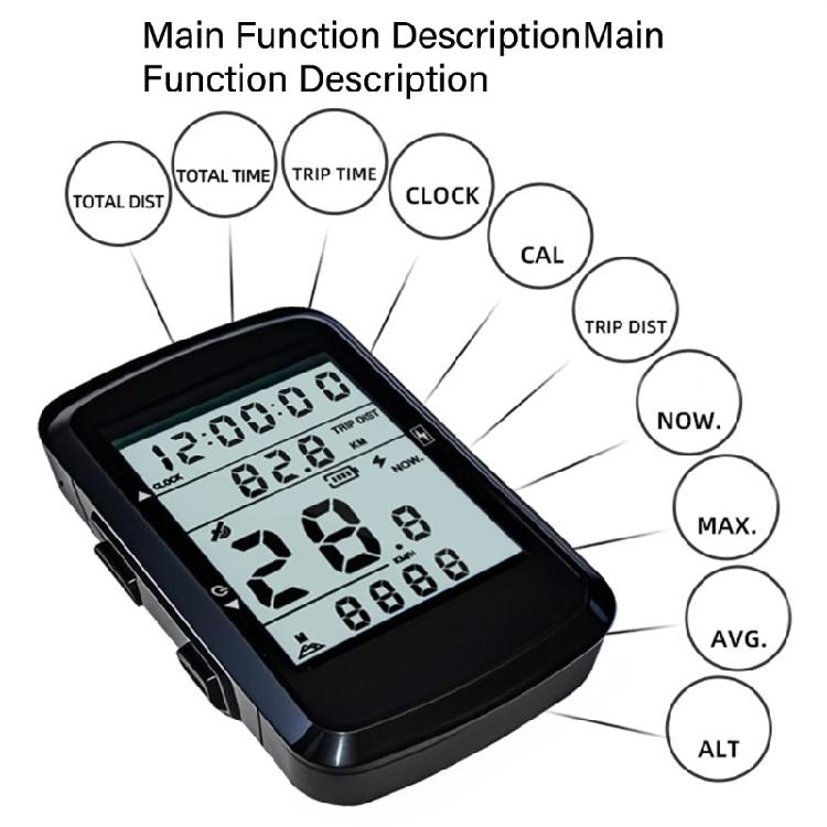 Mountain Bike Speedometers Road Bike Computer Mechanical Odometers Bicycles Cycling Computer Accessories
