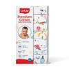 LuvLap Hosiery Cotton Baby Washcloths 7 Pcs Set, Soft Reusable Face Towels For Newborns, Skin Friendly Absorbent 22x22cm