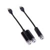 Car Roof Star Light Mini Led Atmosphere Lamp Auto Interior Star Night Projector Usb Plug And Play Ceiling Decorative Lamp Red