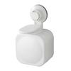 Waterproof Waterproof Bathroom Suction Cup Organizer Wall Mounted Soap Dispenser Soap Box