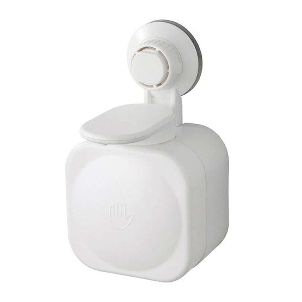 Waterproof Waterproof Bathroom Suction Cup Organizer Wall Mounted Soap Dispenser Soap Box