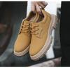 2024 Autumn New Men's Footwear Business British Style Men's Skateboard Shoes Youth Fashion Casual Work Wear Shoes