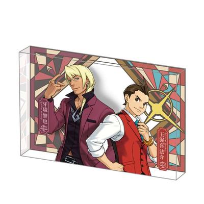 FANTHFUL Ace Attorney sērija [Hosuke Odori & Kyoya Garyu] FP012PWAA2024 Akrila bloka statīvs