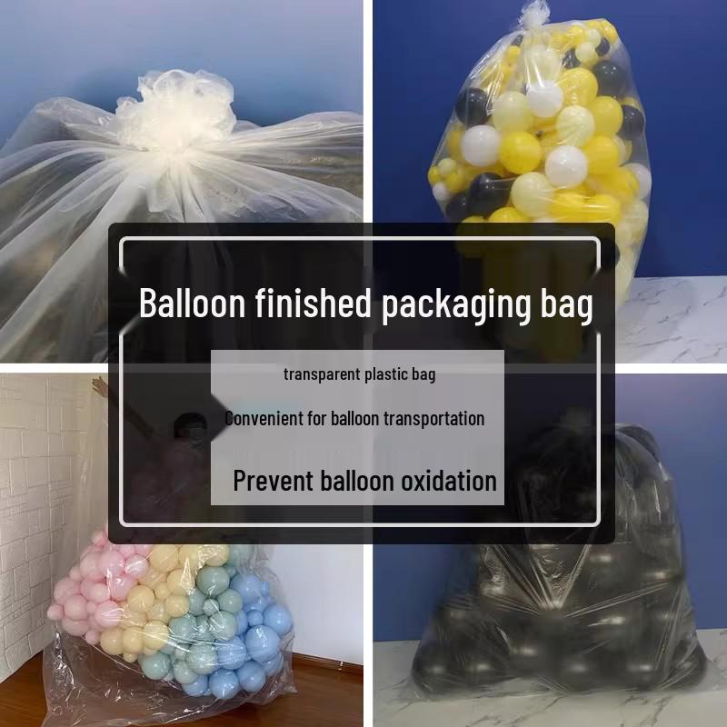 Large Transparent Helium Balloon Storage & Transport Bag - Anti-Fogging, Disposable