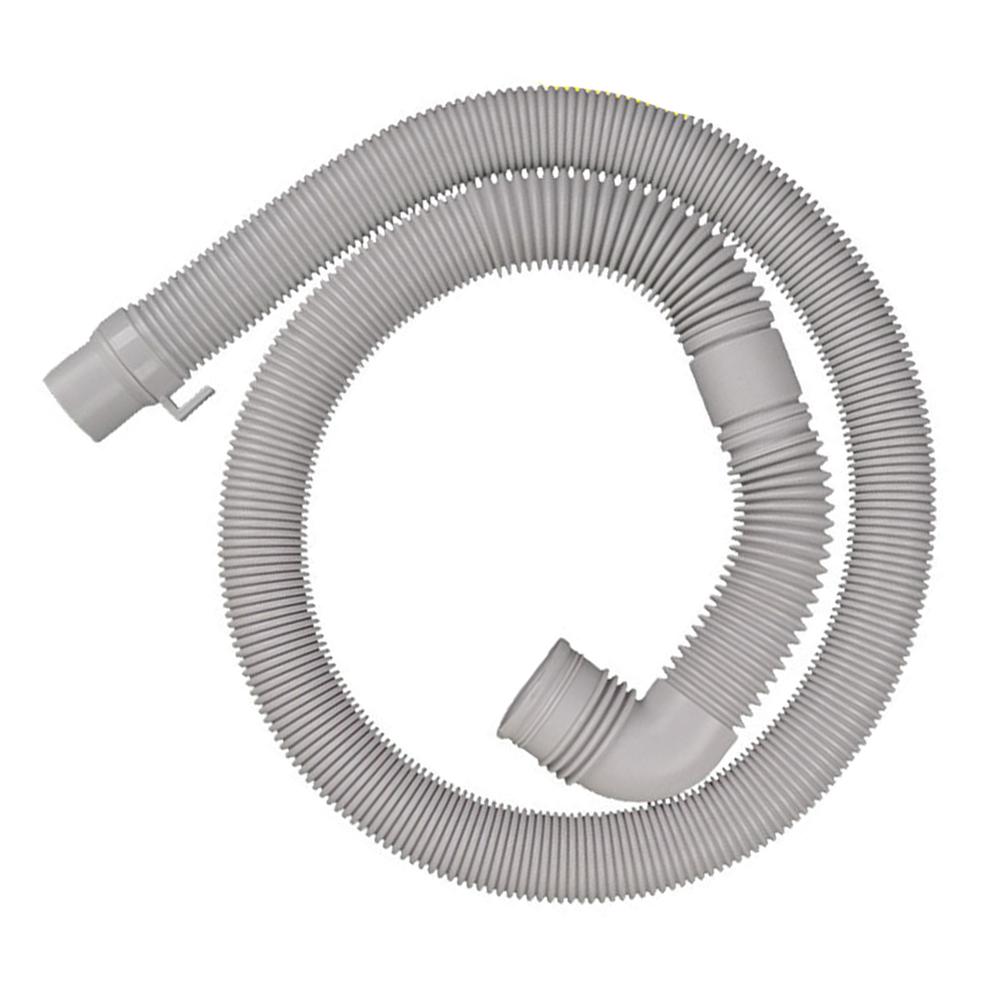 Washing Machine Drain Hose 40mm 1.2m 1.5m Flexible Metal Extension Hose with Clamp for Leak Resistant Drainage