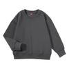 320g Cotton Kids' Round Neck Sweatshirt - Autumn/Winter Casual Solid Color Pullover