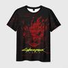 Newest Demon Samurai Mask Sakura 3D Print T shirts For Men/Women Crew Neck Short sleeve Top Fashion Oversized Punk Style T shirt