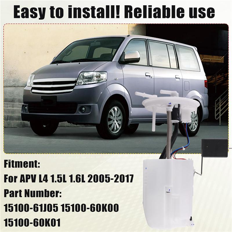 Fuel Pump Module Assembly 15100-60K00 15100-61J05 15100-60K01 For Suzuki APV L4 1.5L 1.6L 2005- 2017 Car