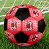 Pallone Calcio a 5 AC Milan Colorato Cucito a Macchina PVC Misura 5 Allenamento di Squadra Pronto per la Competizione Resistente Alto Rimbalzo Fantastico Regalo Sportivo