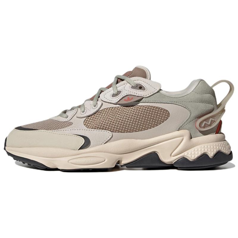 Adidas Originals Ozweego Meta Shoes 'Brown / Light Grey' Sneakers IE1936