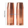 Y5GD 10 Pieces Gas Nozzle Euro MIG Welding Tip Suitable for Second Welding