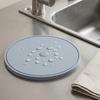 Silicone Trivet Mat with Non-Slip Heat-Resistant Pot Bowl Holder Round Placemat for Hot Pot Pans Dishes Versatile Kitchen Protector for Dining