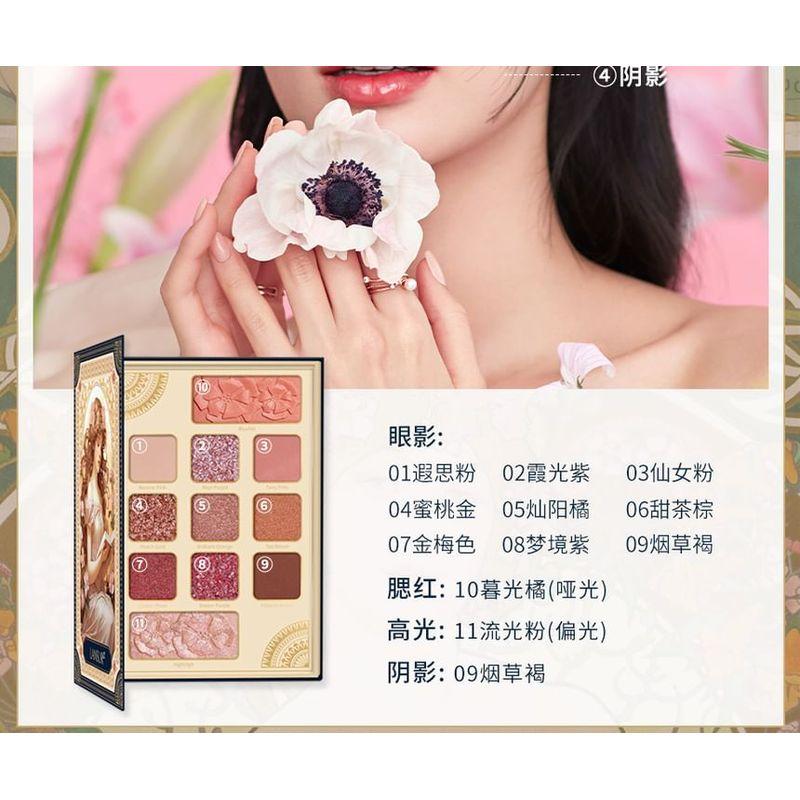 LANSUR - Mucha Fantasy Girl Eye & Cheek Palette