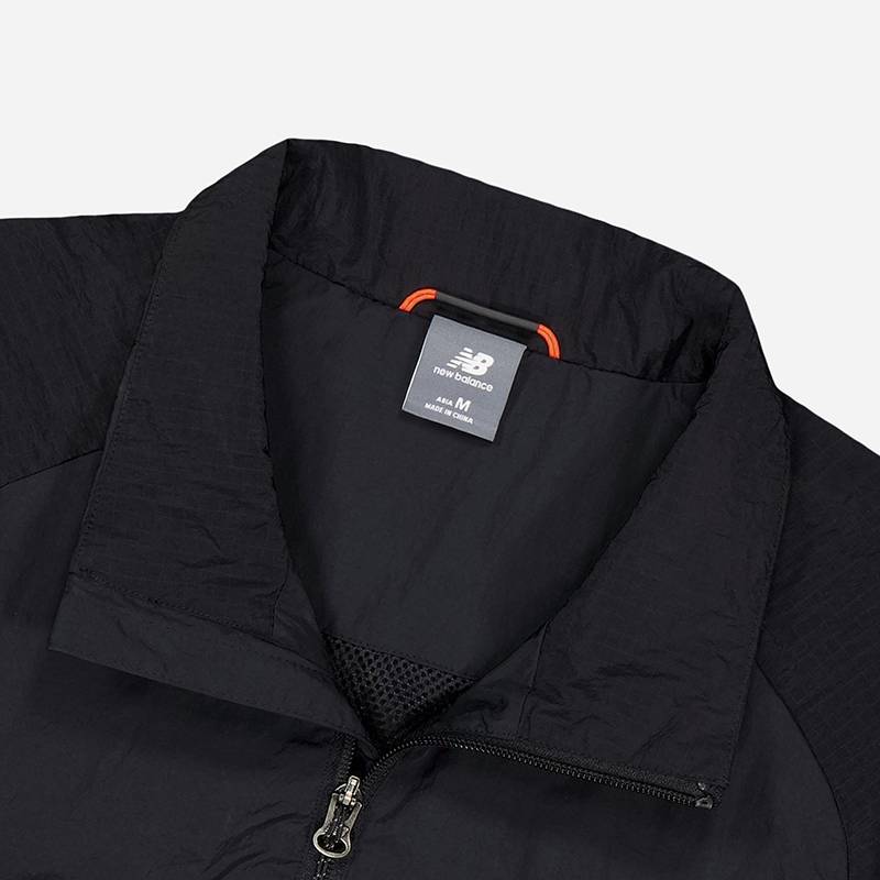 New Balance Vests Men's Black Lapel Moderate Other NJF33101-BK