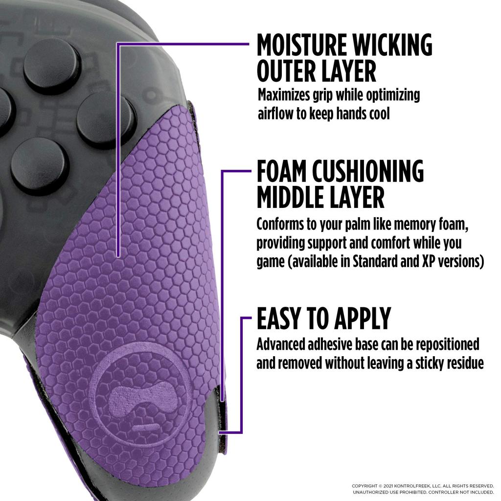 KontrolFreek Galaxy for Nintendo Switch Pro Performance Tommelstikker og Performance Grips Galaxy lilla
