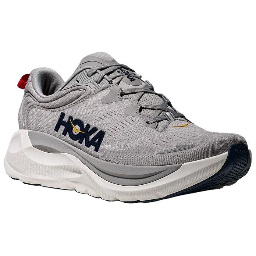 HOKA ONE ONE Gaviota 6 Abrasion Resistant Breathable Support Running Shoes Men's Gray 1171934-STLLR