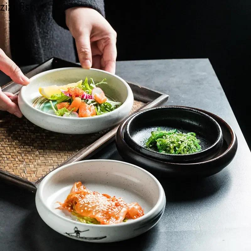 Ceramic Dinner Plate Restaurant Pickle Dish Appetizer Plate Home Steak Plates Salad Plates Dessert Dish Spaghetti Plates Cutlery