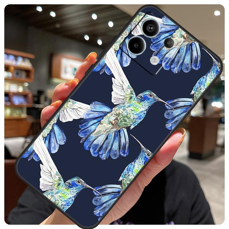 Hummingbird Case For Xiaomi Redmi Note 14 10 11 12 13 15 Pro Plus Cover For Redmi 15 15C 14C 10C 12C 13C