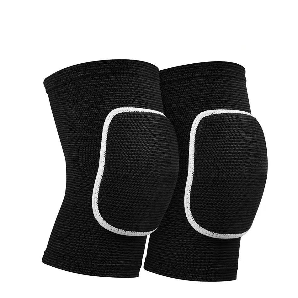 1Pair Sports Knee Pads For Men Women Kids Knees Protective Braces Dance Yoga Volleyball Football Running Cycling Tennis