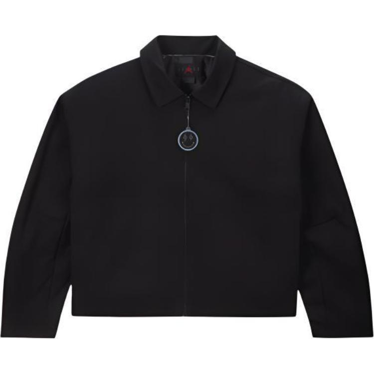 Air Jordan x J Balvin Woven Jacket Black Men s FJ6135-010 L