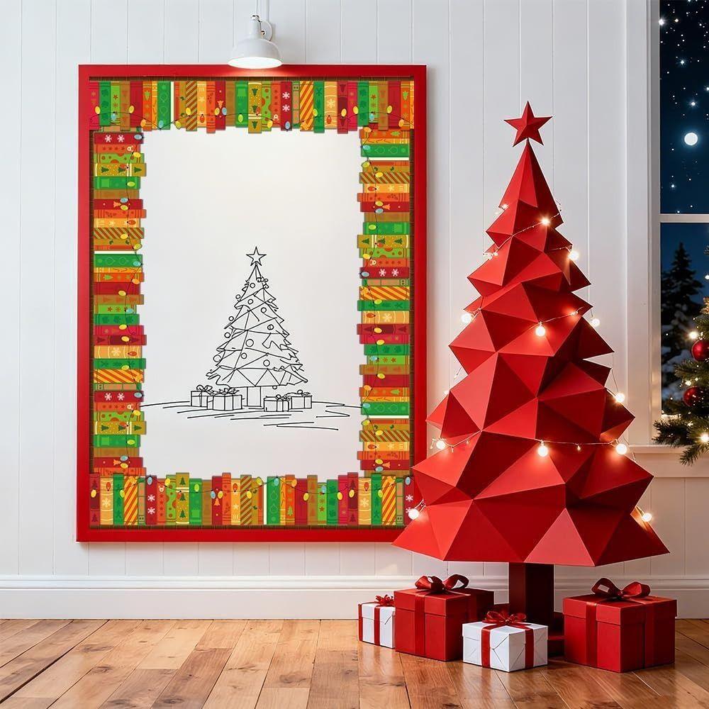 Self Adhesive Border Sticker Roll 10m Christmas Border Stickers  Bulletin Board Decorating