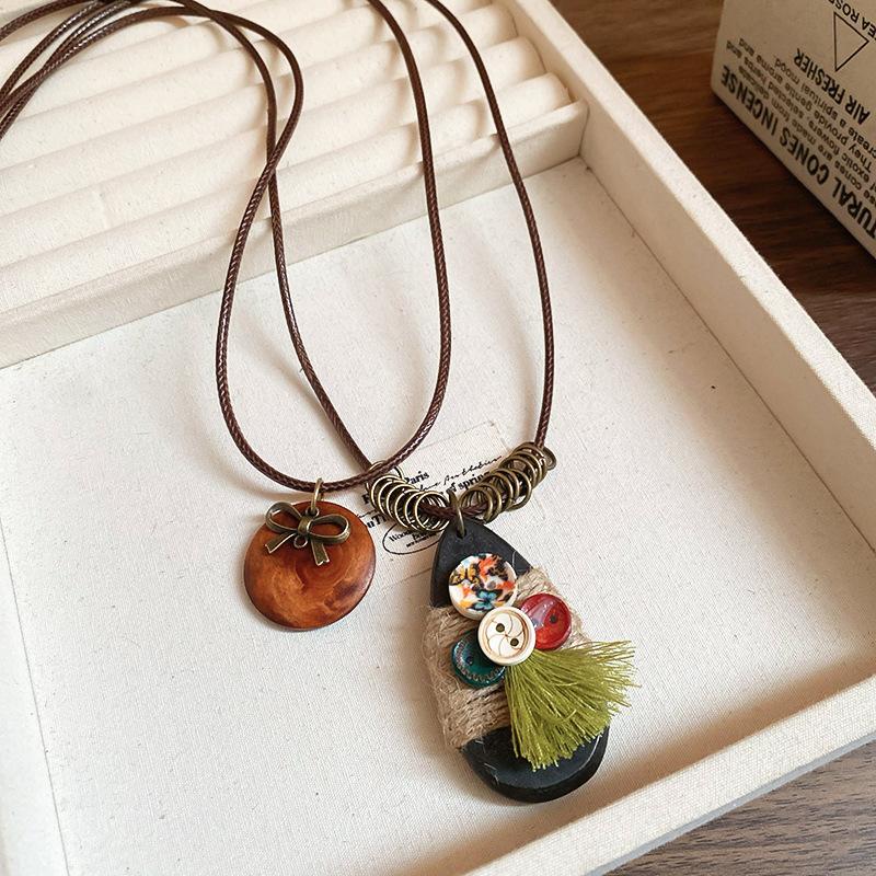 Empress Dowager Love Saturn Item Sweater Chain Niche Versatile Premium Jewelry