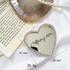 Han Paste Adjustable Love Mirror Rhinestone Round Mirror Mobile Phone Tablet Lazy Desktop Air Cushion Bracket