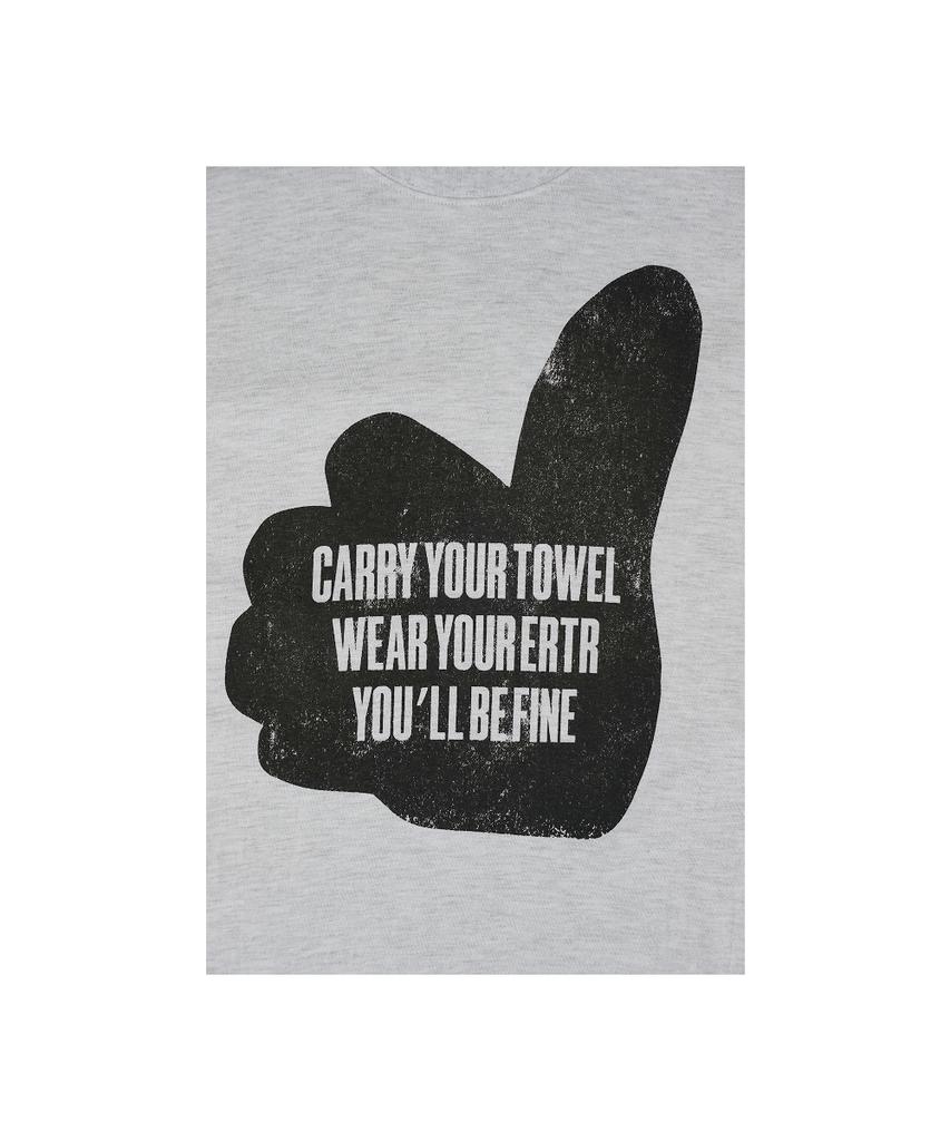 Ialtial Thumbs Up T-Shirt Melange White
