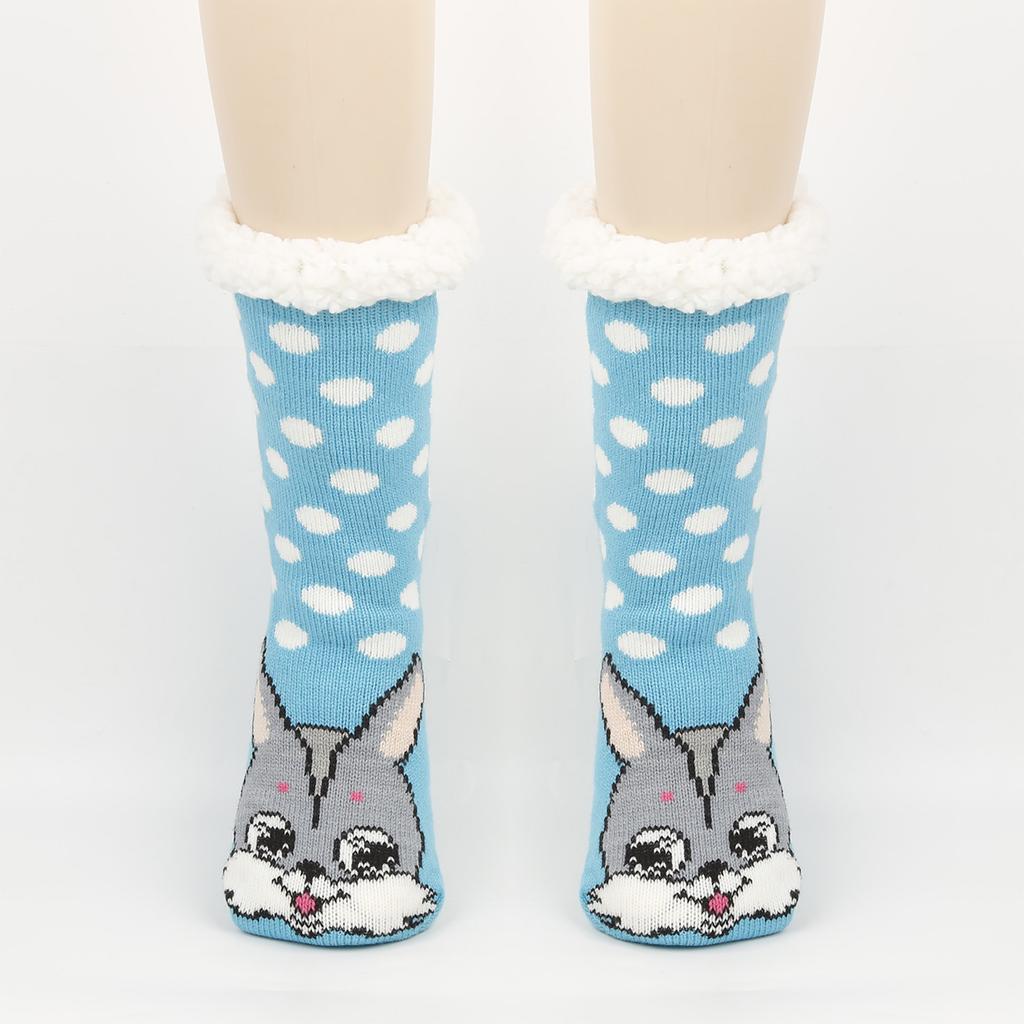 Women's Cartoon Socks, Floor Socks, Adult Plush Snow Socks, Sleep Socks, Carpet Socks, Slippers Socks