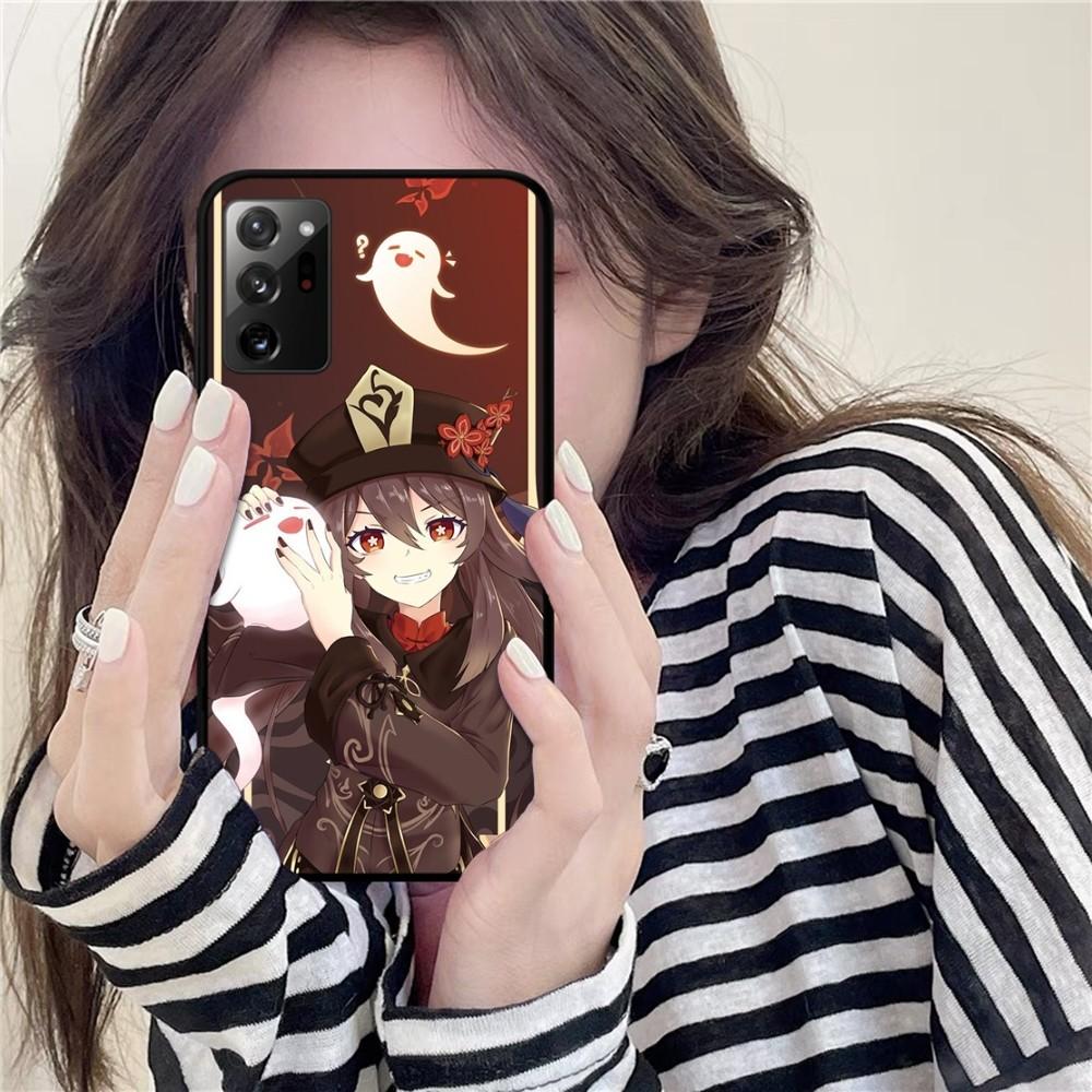Genshin Impact Hu Tao Phone Case For Samsung Note 8 9 10 20 Pro Plus Lite M 10 11 20 30 21 31 51 A 21 22 42 02 03