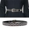 Girl Glittered Waist Belt Street Dance Jeans Belt Decorative Studded Belt