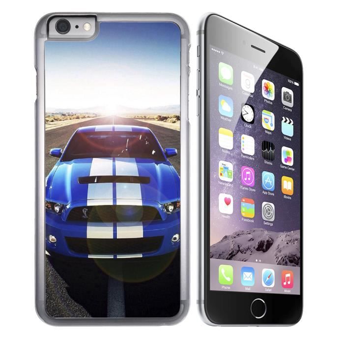 Coque iPhone 8 Plus Ford Mustang Shelby