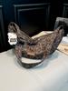 Small Faux Suede Animal Print Bag With Zipper Closure For Casual Daily Use