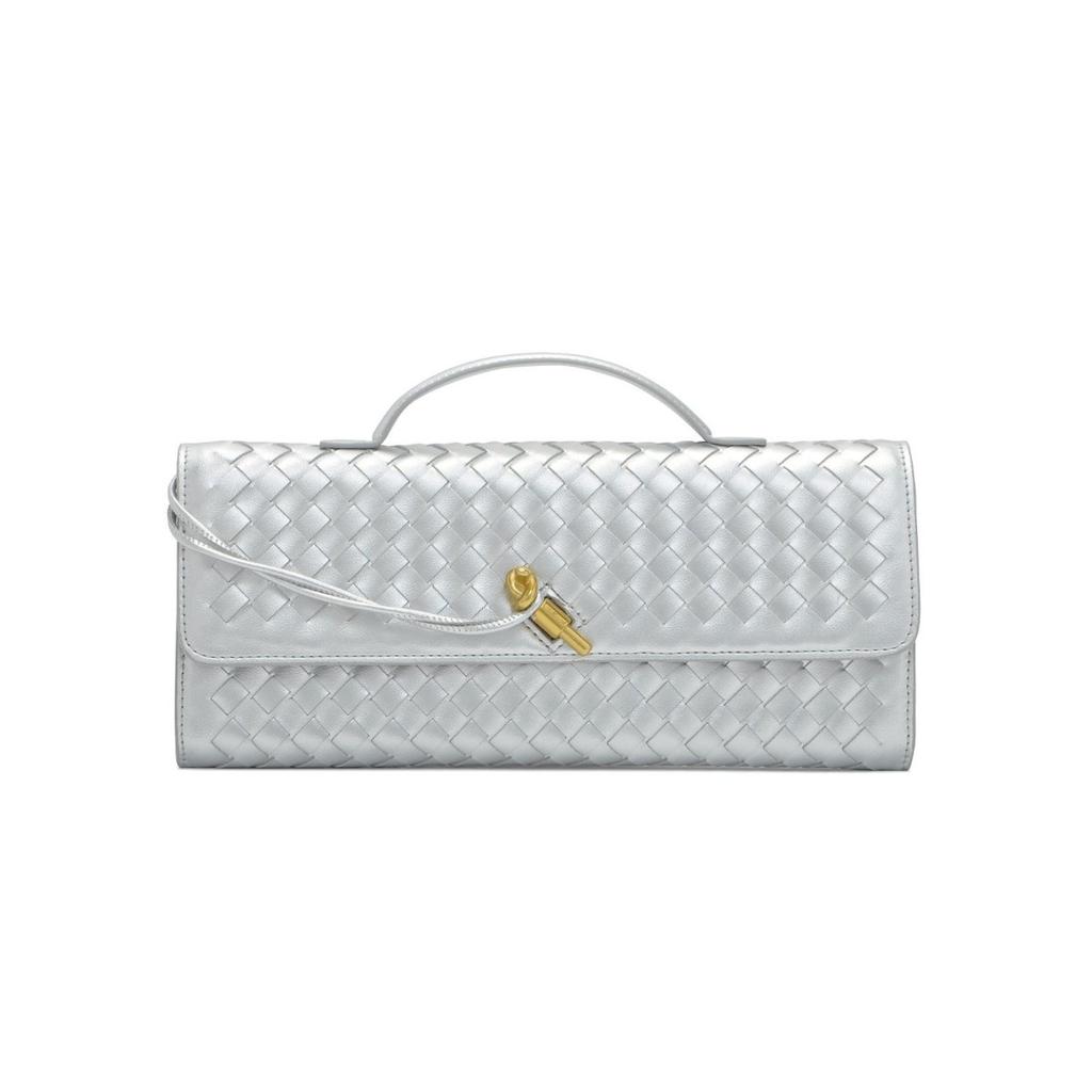 Borsa a Spalla Rettangolare alla Moda Portatile Multifunzione da Donna a Tracolla