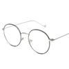 Glasses Women'S Japanese Literary And Artistic Round Frame Plain Glasses Frame Harajuku Retro Glasses Men'S Gold Silk Can Be Matched With Myopia