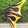 Kite Colorful Large Sound 1.2M Triangle Stunt Kite for Playing