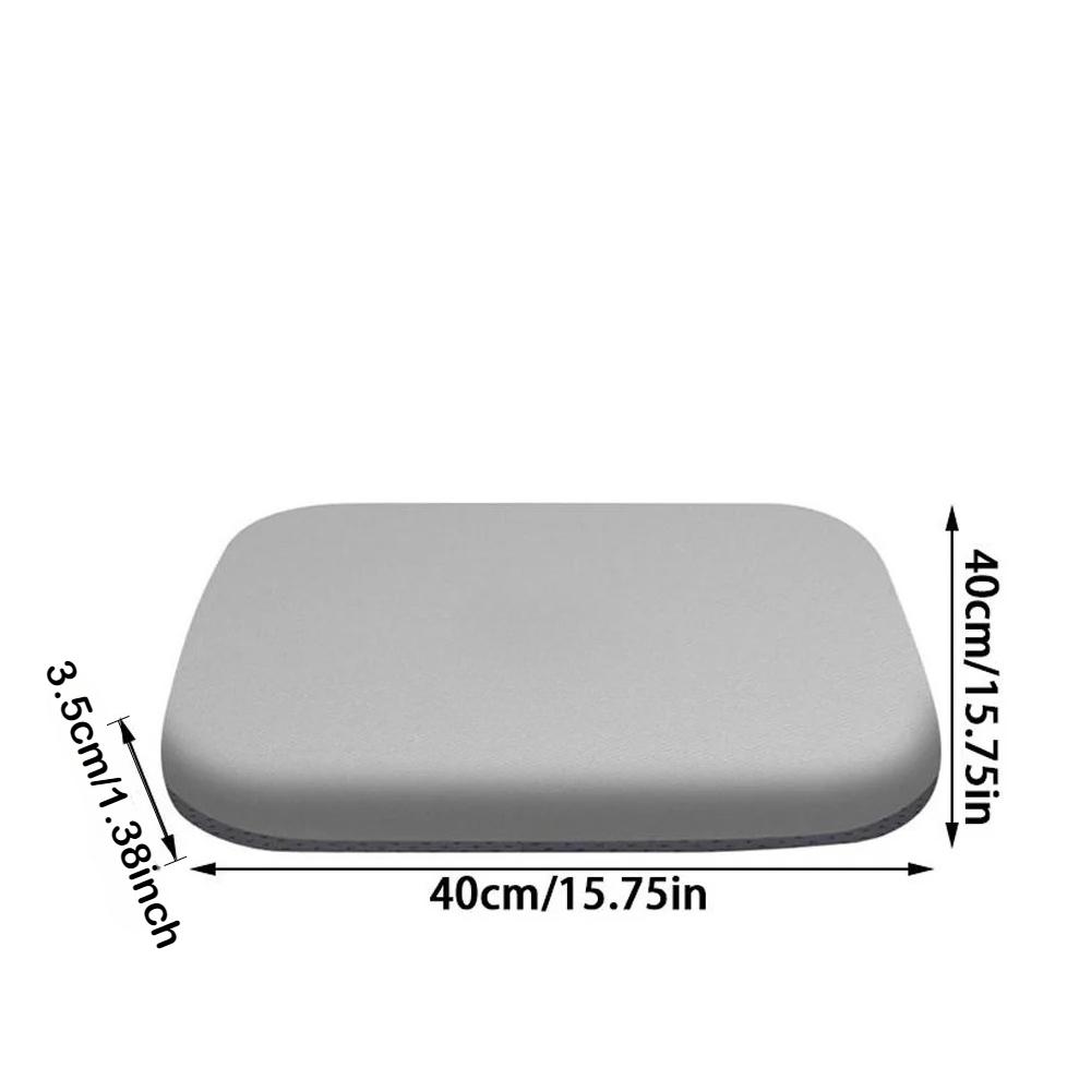 New Elastic Sponge Seat Cushion Soft Office Bounce Back Foam Chair Pads Rebound Breathable Comfortable Seat Pad for Long Sitting
