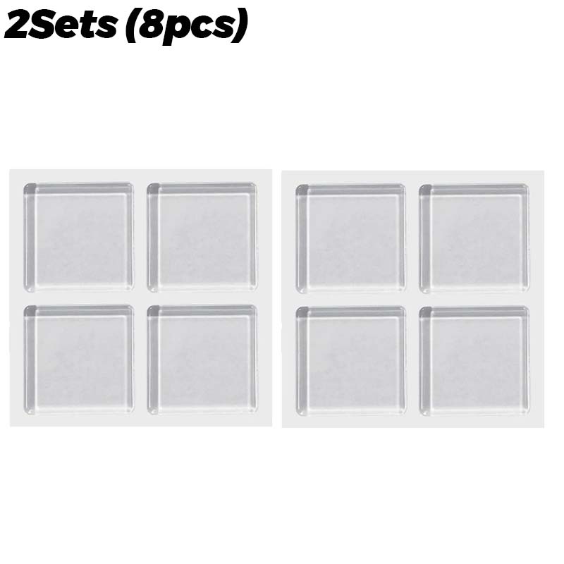 Anti Vibration Shock Absorbing Pads Table Sofa Bed Anti-Slip Fixing Mats Floor Protection Furniture Self Adhesive Mute Mat