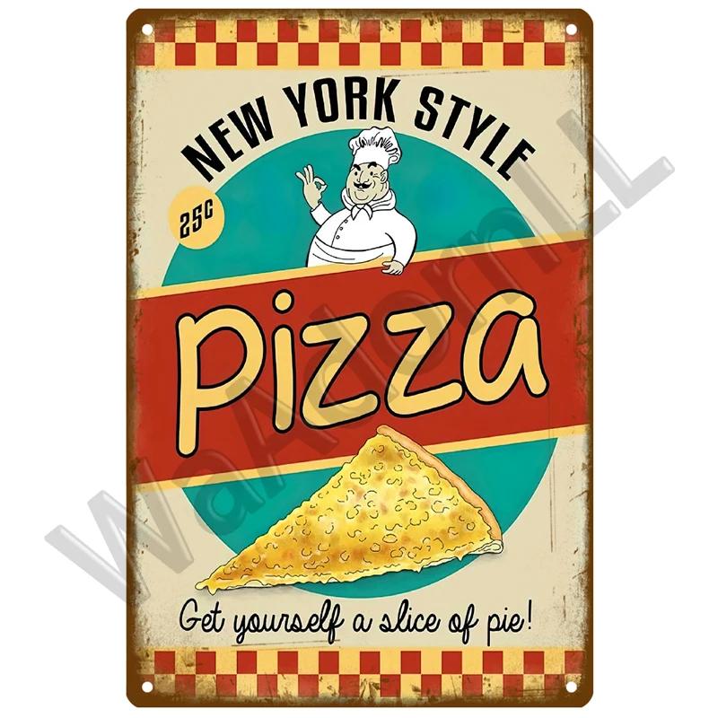 Retro DINER Plåtskylt Poster Vintage Väggposters Metallskylt Dekorativ Väggplatta Köksskylt Metall Vintage Dekor Tillbehör