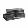Jewelry Organizer Box for Women with Lid and Knob Metal Construction Keeps