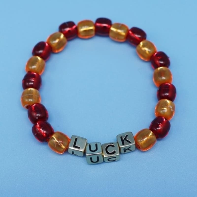 BONBEAU Pop Colorball Initial Bracelet