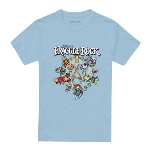 Fraggle Rock Unisex Adult Spinning Gang T-Shirt