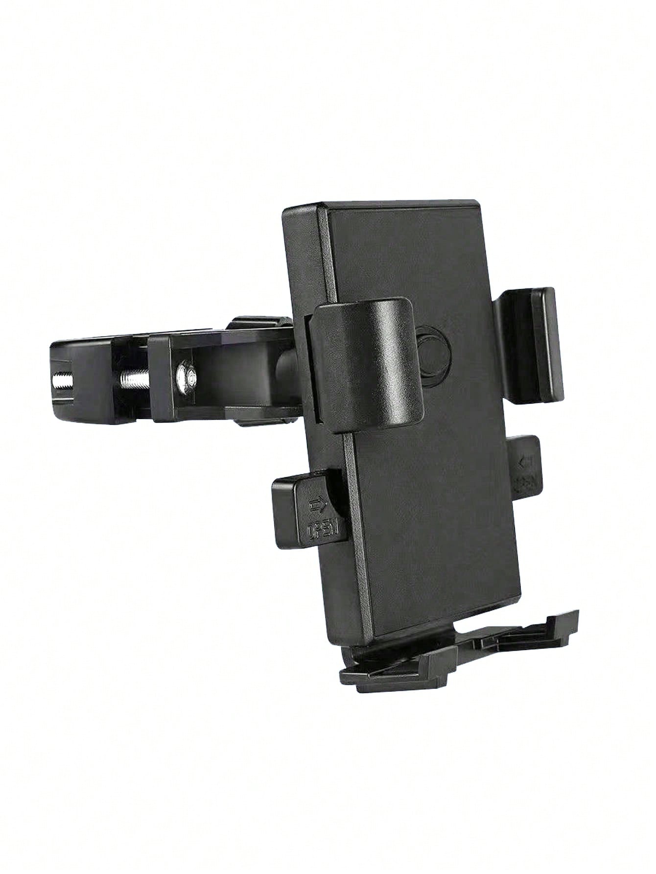 

The universal handlebar phone holder is an essential accessory for navigation and device securing. чёрный