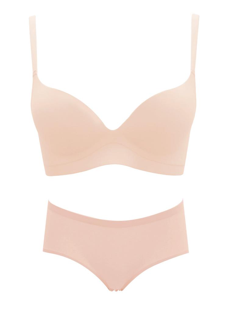 Female pure desire, no trace of the wind, enlarged and thickened one-piece breast bra, flat chest special bra