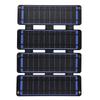 13W 5V Foldable Solar Panel Portable Solar Power Monocrystalline Silicone Solar     High Efficiency Solar Module with Dual USB Output